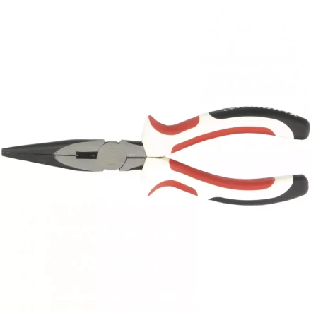 Длинногубцы Premium 160 мм прямые трехкомпонентные рукоятки MATRIX 17185 купить в Нижневартовске