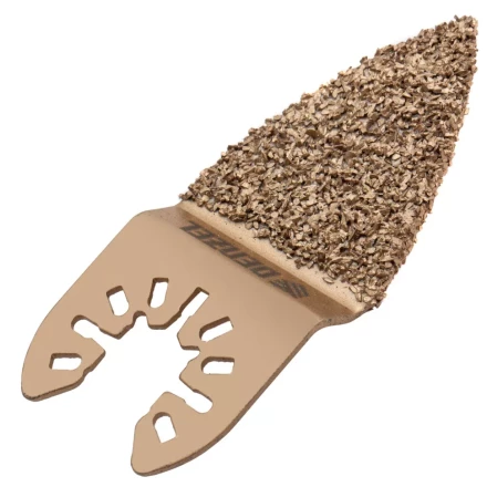 Насадка для МФИ шлифовальная двусторонняя дельта Denzel 782321, узкая, HM, по плитке и дереву, 35 мм купить в Нижневартовске