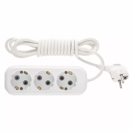 Удлинитель бытовой серия УХз-10-310 с заземлением 10м 3 роз. 10А DENZEL 95969 купить в Нижневартовске