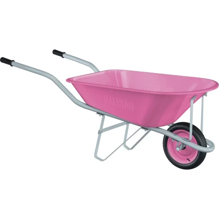 Тачка садовая Pink Line одноколесная объем 78 литров PALISAD 68969 купить в Нижневартовске