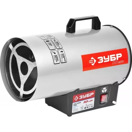 Пушка ЗУБР "ЭКСПЕРТ" тепловая, газовая, 10 кВт ЗТПГЭ-10 купить в Нижневартовске
