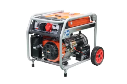 Генератор бензиновый TOR KM6500HE 5кВт 220В/380В с электростартером 1045856 купить в Нижневартовске