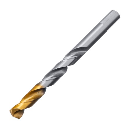 Сверло спиральное по металлу Denzel, 11 x 142 мм, Р6М5, Golden Tip, 718243 купить в Нижневартовске