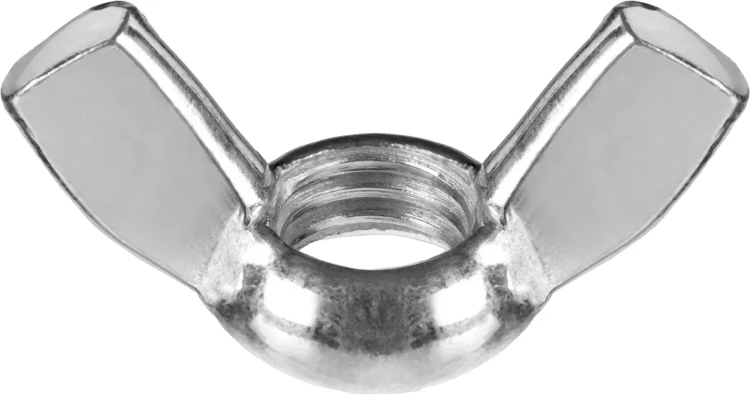 Гайка ЗУБР "МАСТЕР" барашковая, DIN 315, оцинкованная, M10, 5кг 303730-10 купить в Нижневартовске