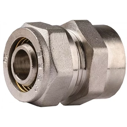 Соединитель ЗУБР с внутренней резьбой, цанга-гайка, 1/2"х20х2,0 мм, никель 51402-20-1/2 купить в Нижневартовске