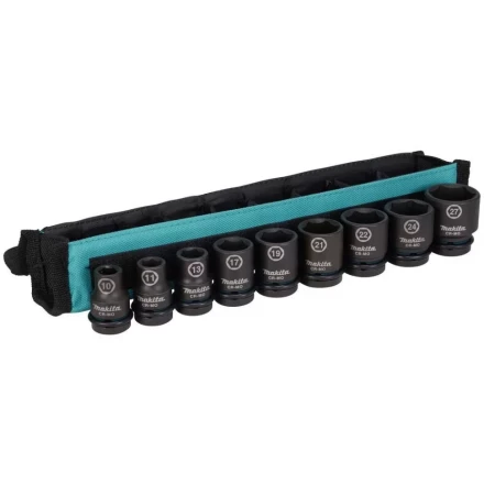 Набор ударных торцевых головок Makita 1/2, 9 шт Makita E-16617 купить в Нижневартовске