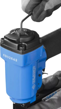 Степлер (скобозабиватель) пневматический для скоб тип 53F (10-22 мм) и тип 140 (10-14 мм) 3190 серия ПРОФЕССИОНАЛ купить в Нижневартовске