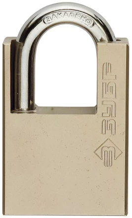 Замок навесной ЗУБР "серия 223" с защитой дужки, 40мм 4-37223-40 купить в Нижневартовске