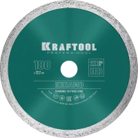 Диск алмазный отрезной для УШМ KERAMO 36684-180