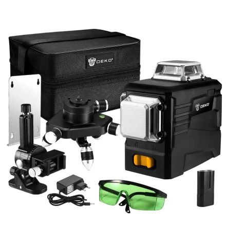 Построитель лазерных плоскостей DEKO DKLL12PG3, 065-0274 купить в Нижневартовске
