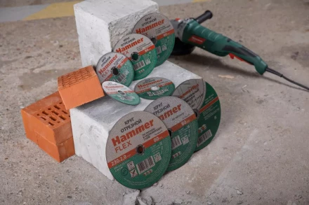 Круг отрезной HAMMER 125х1.2х22 упак. 25 шт. купить в Нижневартовске