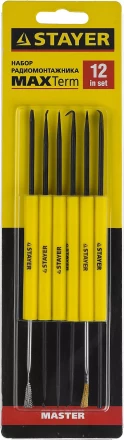 Набор радиомонтажника MAXTerm, STAYER 55338-H12, 12в1 55338-H12 купить в Нижневартовске