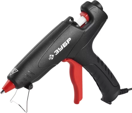 Пистолет ЗУБР "МАСТЕР" клеевой (термоклеящий), электрический, эргономичная рукоятка, рабочая температура 193град, d=12мм, 80Вт 06850-60-12_z02 купить в Нижневартовске