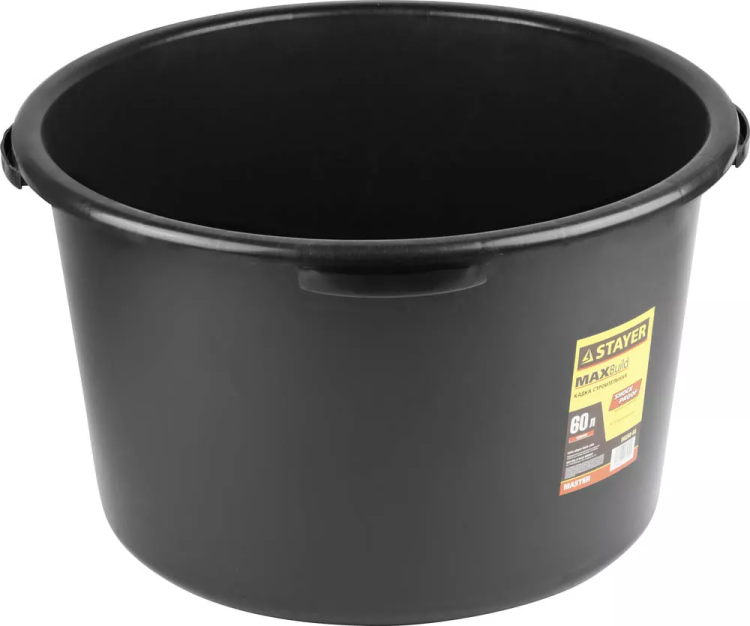 Кадка STAYER "MASTER" строительная пластмассовая, 60л 06098-60 купить в Нижневартовске