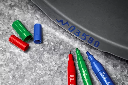 ЗУБР МК-400 синий, 2-4 мм маркер-краска (06325-7) купить в Нижневартовске