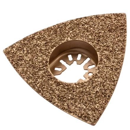 Насадка для МФИ шлифовальная дельтавидная Denzel 782323, HM, по плитке и дереву, 78 мм купить в Нижневартовске