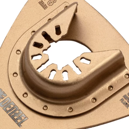 Насадка для МФИ шлифовальная дельтавидная Denzel 782323, HM, по плитке и дереву, 78 мм купить в Нижневартовске