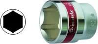 Головка торцевая, 10 мм, 6-гранная, CrV, под квадрат 1/2", хромированная MATRIX MASTER 13110