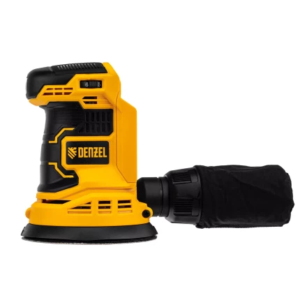 Машина шлифовальная эксцентриковая аккумуляторная COS-125-0, 18В Li-Ion Denzel 28471 купить в Нижневартовске