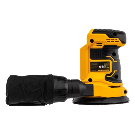 Машина шлифовальная эксцентриковая аккумуляторная COS-125-0, 18В Li-Ion Denzel 28471 купить в Нижневартовске