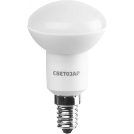 Лампа СВЕТОЗАР светодиодная &quot;LED technology&quot;, цоколь E14(миньон), яркий белый свет (4000К), 45 (5Вт), 220В 44504-45 купить в Нижневартовске