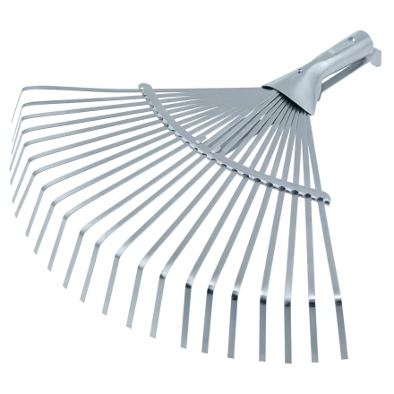 Грабли веерные стальные Palisad, 300 - 480 мм, 22 плоских зуба, оцинкованные,раздвижные, без черенка, 617675 купить в Нижневартовске