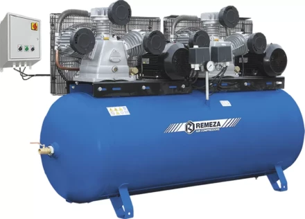 Компрессор масляный поршневой ременной Remeza СБ 4/Ф-500 LB 75 ТБ Тандем без пульта управления купить в Нижневартовске