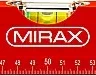 Уровень коробчатый MIRAX, 2 ампулы, крашеный, 1000мм 34602-100_z02 купить в Нижневартовске