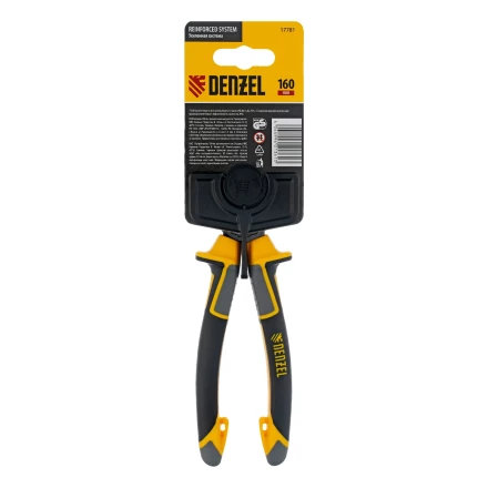 Бокорезы 160 мм Denzel 17781, трехкомпонентные рукоятки купить в Нижневартовске