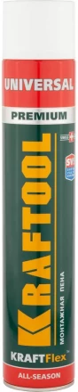 Пена &quot;PREMIUM&quot; монтажная, адаптерная, всесезонная, 750мл, KRAFTOOL 41173_z01 купить в Нижневартовске