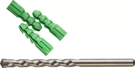 Набор STAYER Свeрла "MASTER" по бетону, 10мм, с дюбелями, 11 предметов 29111-H11-10 купить в Нижневартовске