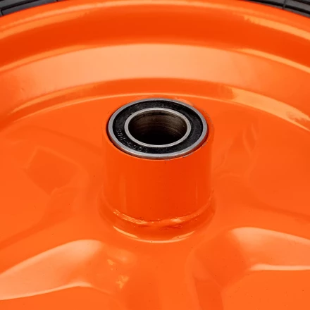 Колесо пневматическое усиленное Palisad 69081, шина 8PR, 4.00-8 D400 мм, внутренний диаметр подшипника 20 мм, длина оси 90 мм купить в Нижневартовске