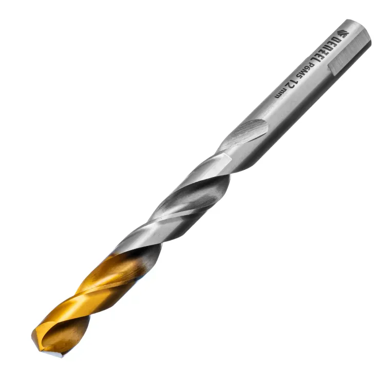 Сверло спиральное по металлу Denzel,  12 x 151 мм, Р6М5, Golden Tip 718244 купить в Нижневартовске