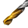 Сверло спиральное по металлу Denzel,  12 x 151 мм, Р6М5, Golden Tip 718244 купить в Нижневартовске