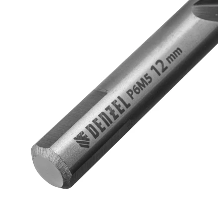 Сверло спиральное по металлу Denzel,  12 x 151 мм, Р6М5, Golden Tip 718244 купить в Нижневартовске