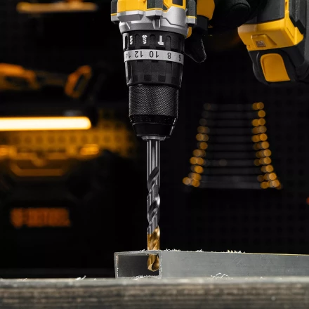 Сверло спиральное по металлу Denzel,  12 x 151 мм, Р6М5, Golden Tip 718244 купить в Нижневартовске