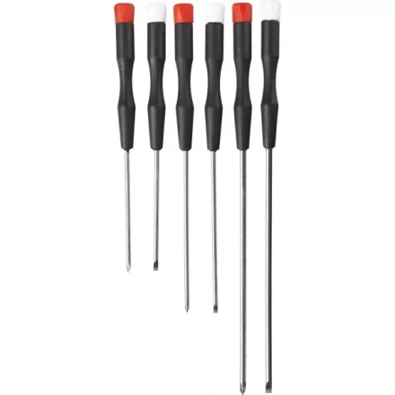STAYER. Набор: Отвертки для точных работ с пластиковыми рукоятками и удлиненными стержнями 25570-H6_z01 купить в Нижневартовске