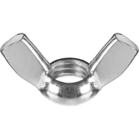Гайка ЗУБР "МАСТЕР" барашковая, DIN 315, оцинкованная, M12, 5кг 303730-12