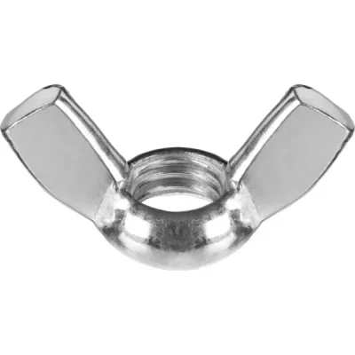 Гайка ЗУБР "МАСТЕР" барашковая, DIN 315, оцинкованная, M12, 5кг 303730-12