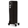 Маслянный радиатор обогреватель электрический BALLU Classic black BOH/CL-05BRN 1000 купить в Нижневартовске