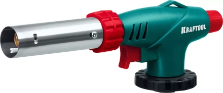 KL-700  газовая горелка с пъезоподжигом, на баллон  с цанговым соединением 55516 купить в Нижневартовске