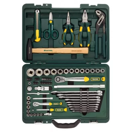 Набор KRAFTOOL &quot;INDUSTRIE&quot; Слесарно-монтажный инструмент, 70 предметов 27977-H70 купить в Нижневартовске