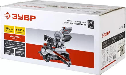 Пила торцовочная с протяжкой ЗПТ-190-1200 ПЛ серия МАСТЕР купить в Нижневартовске