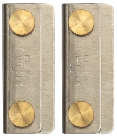 Скоба для скрепления двух ковриков, OLFA OL-CLIPS/2, 2шт OL-CLIPS/2 купить в Нижневартовске