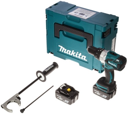 Дрель-шуруповерт аккумуляторная Makita DHP481RTE купить в Нижневартовске