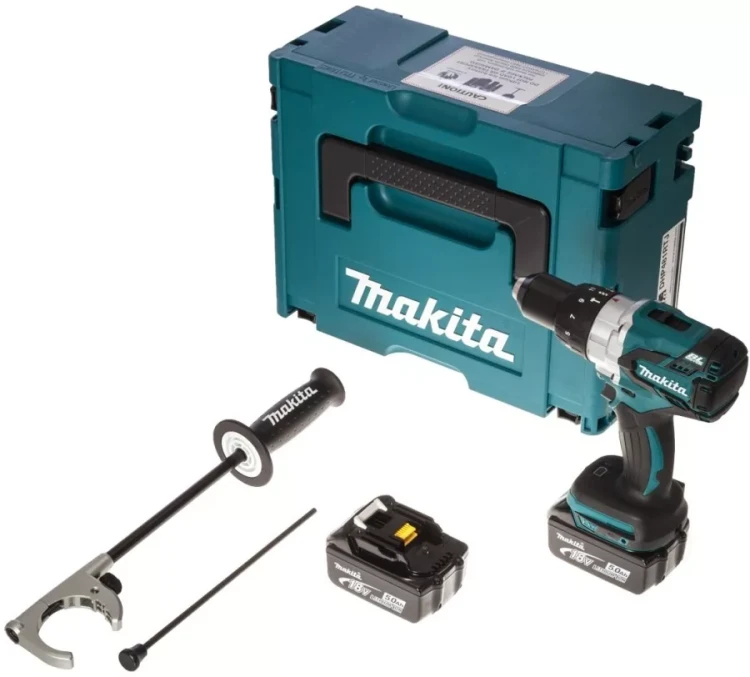Дрель-шуруповерт аккумуляторная Makita DHP481RTE купить в Нижневартовске