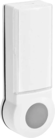 Кнопка СВЕТОЗАР для звонка, с индикацией включения, цвет белый, 220В 58307 купить в Нижневартовске