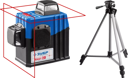 Нивелиры лазерные Крест-2D 360 две плоскости со штативом серия ПРОФЕССИОНАЛ купить в Нижневартовске