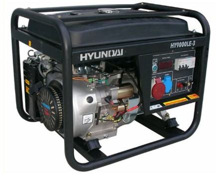 Бензогенератор Hyundai HY 9000LE-3 купить в Нижневартовске