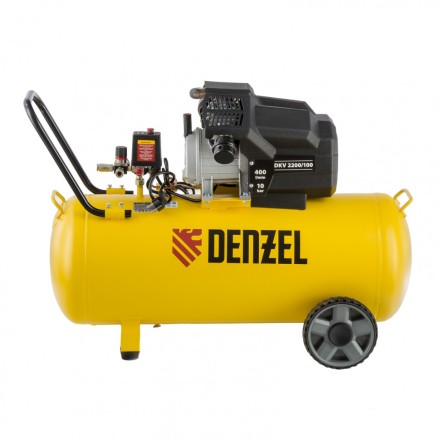 Компрессор воздушный Denzel DKV2200/100 Х-PRO 58079 купить в Нижневартовске
